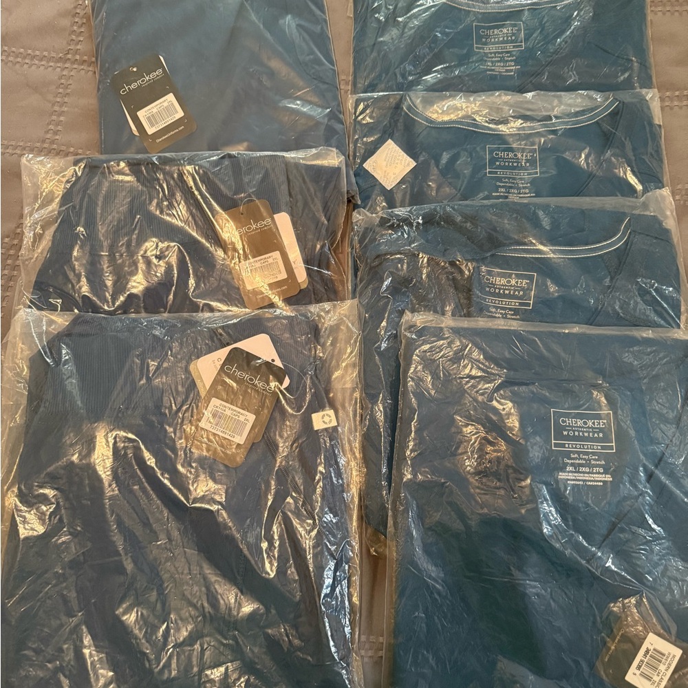 Brand new Cherokee Revolution scrubs. Size 2XL. Women’s.
